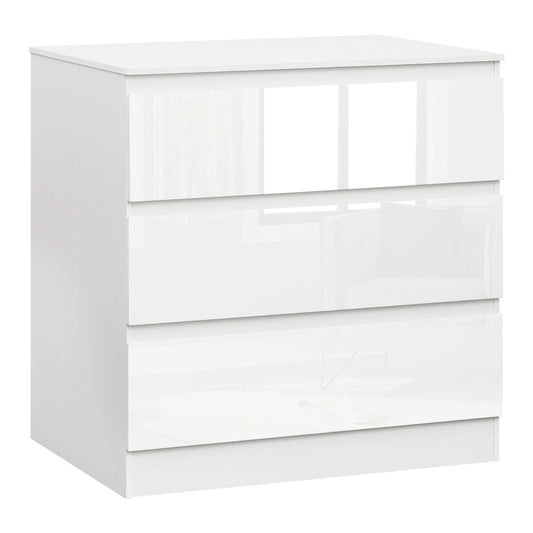 WOLTU 3-Drawer Storage Cabinet - Versatile Wardrobe Sideboard for Bedroom, Living Room, and Study