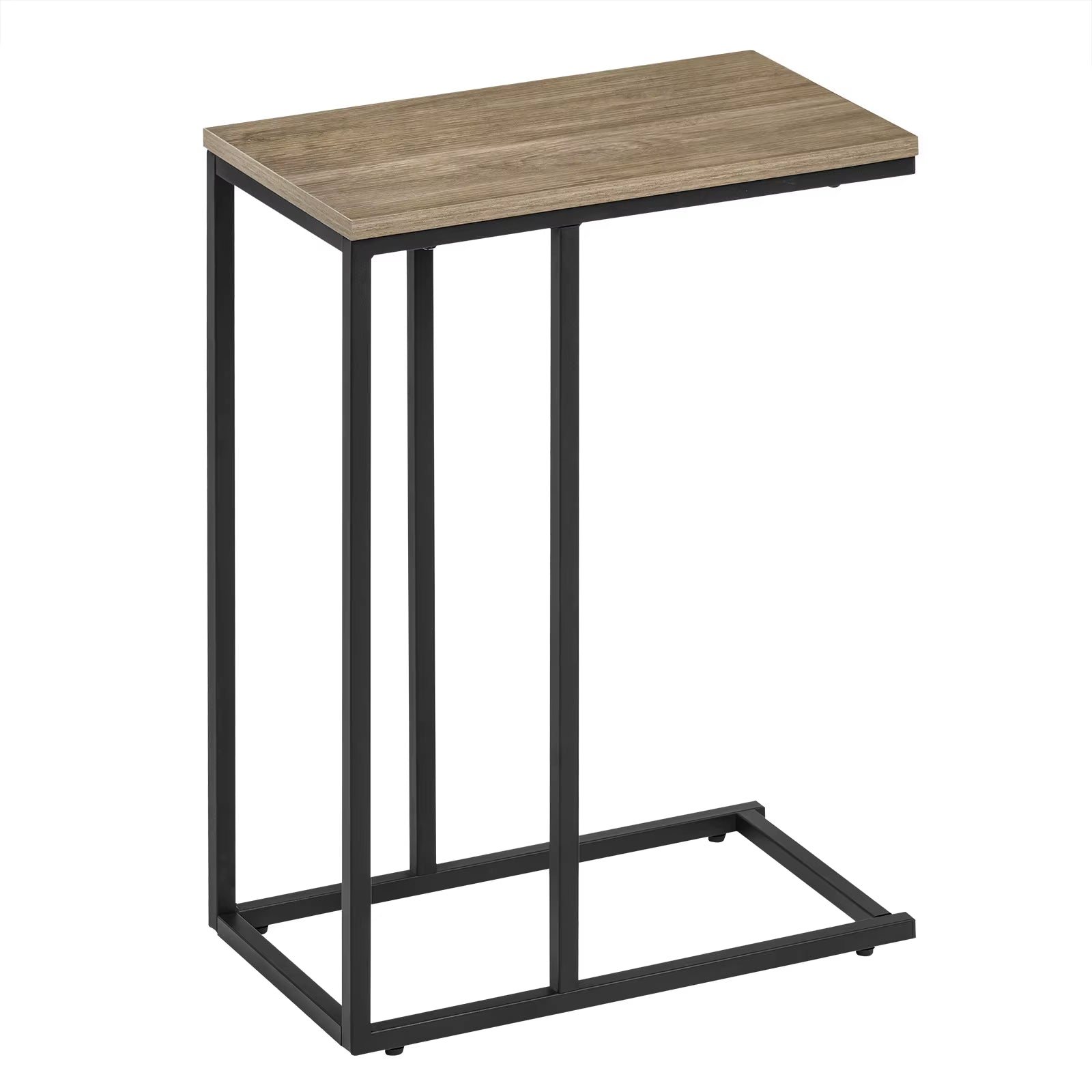 Metal Frame End Table - Versatile Side Table for Tea, Coffee, and Laptops - Stylish Nightstand for Living Room and Home Decor