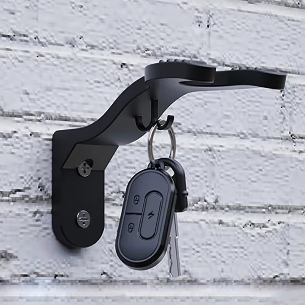 Multipurpose Wall-Mounted Hook Racks for Motorcycle Helmets, Luggage, Jackets, and Kitchen Cabinets