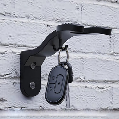 Multipurpose Wall-Mounted Hook Racks for Motorcycle Helmets, Luggage, Jackets, and Kitchen Cabinets