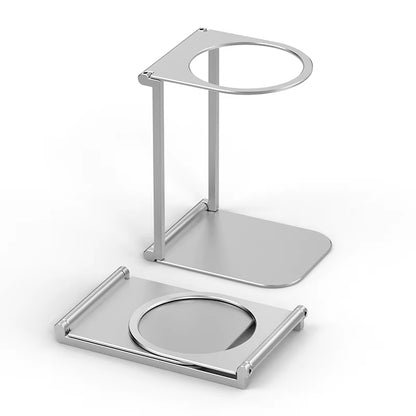 Foldable Aluminum Alloy Coffee Drip Holder Support Stand for Portable Espresso Machines