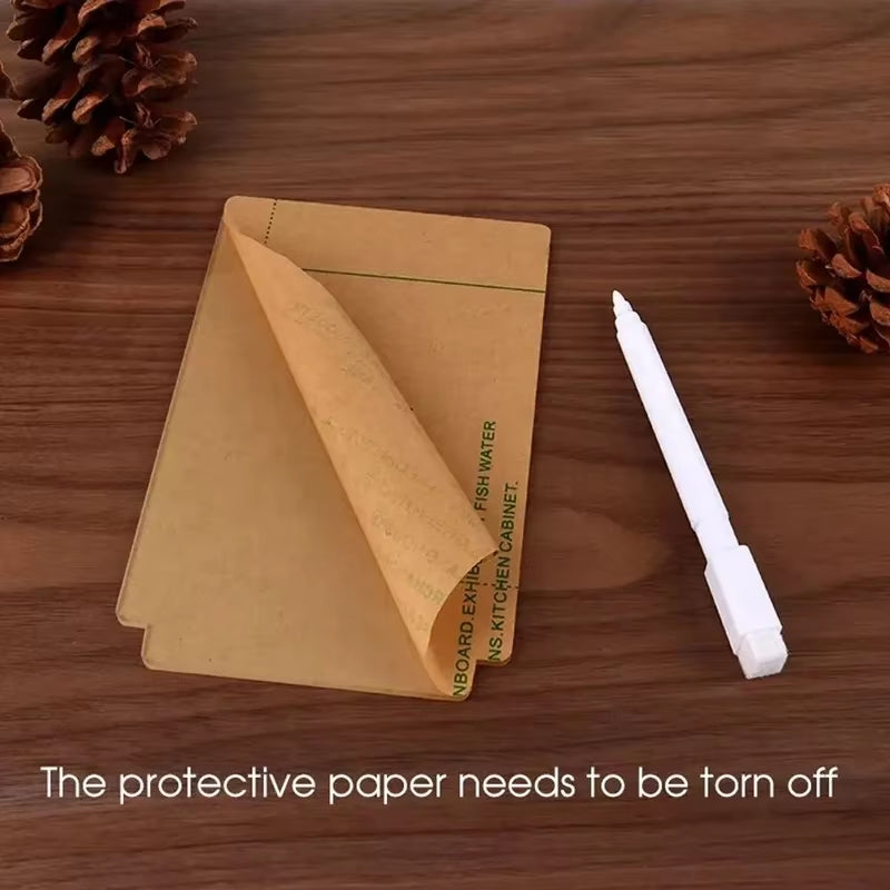 LED Acrylic Drawing Board with Erasable Pen - DIY Notepad and Message Board Night Lamp for Children