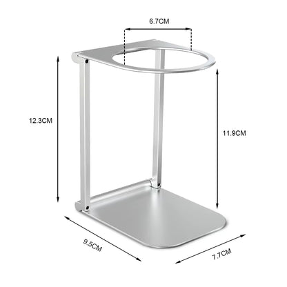 Foldable Aluminum Alloy Coffee Drip Holder Support Stand for Portable Espresso Machines
