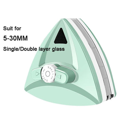 Magnetic Double-Sided Window Cleaning Brush for Household Glass Care