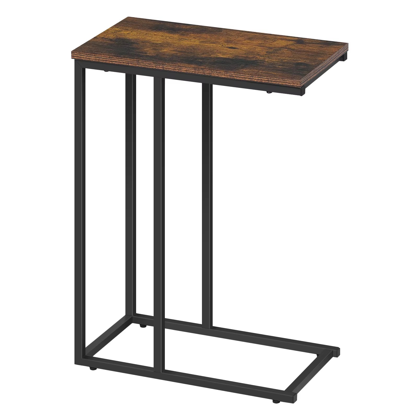 Metal Frame End Table - Versatile Side Table for Tea, Coffee, and Laptops - Stylish Nightstand for Living Room and Home Decor