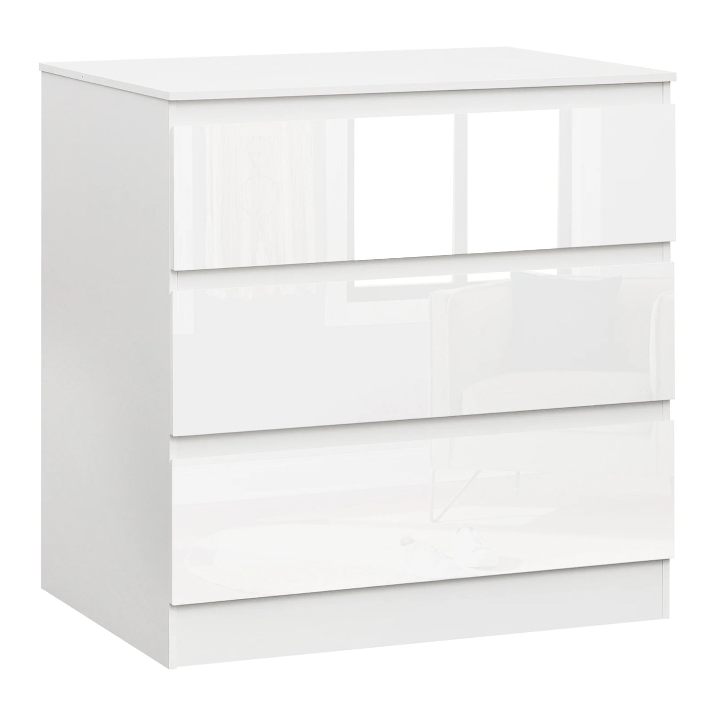 WOLTU 3-Drawer Storage Cabinet - Versatile Wardrobe Sideboard for Bedroom, Living Room, and Study