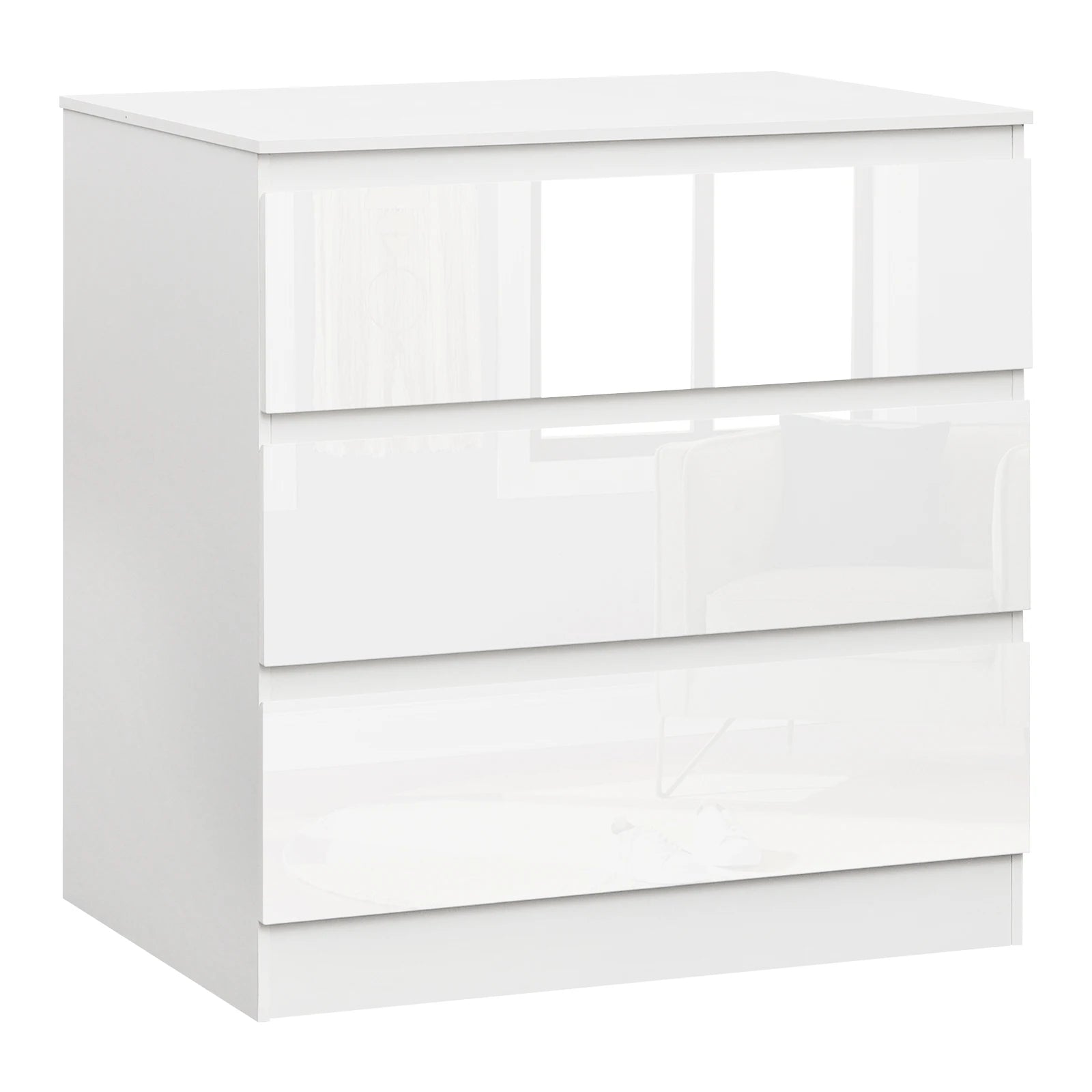 WOLTU 3-Drawer Storage Cabinet - Versatile Wardrobe Sideboard for Bedroom, Living Room, and Study