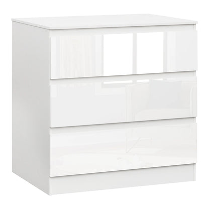 WOLTU 3-Drawer Storage Cabinet - Versatile Wardrobe Sideboard for Bedroom, Living Room, and Study