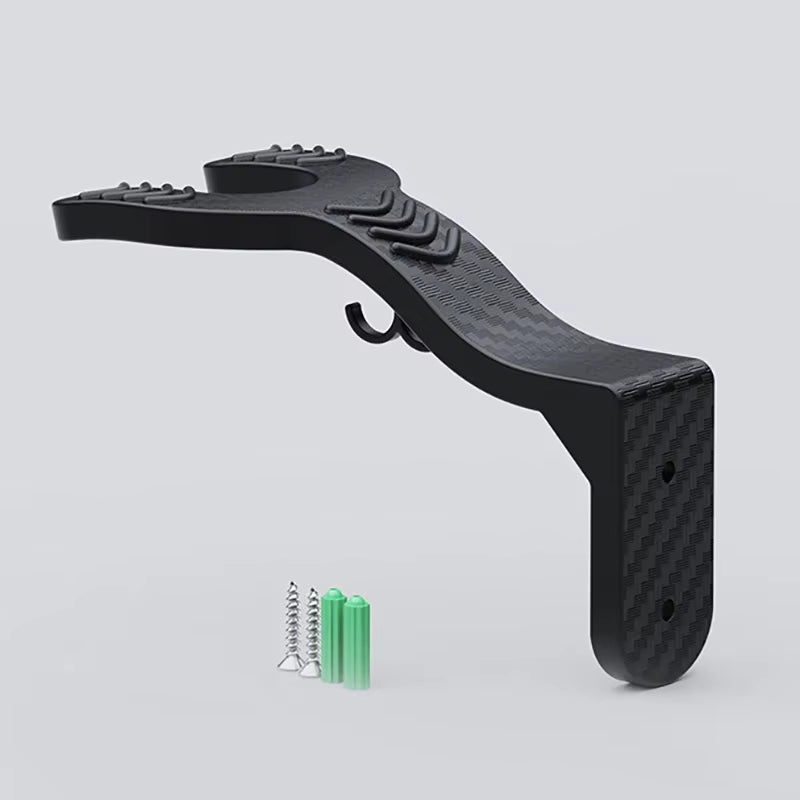 Multipurpose Wall-Mounted Hook Racks for Motorcycle Helmets, Luggage, Jackets, and Kitchen Cabinets